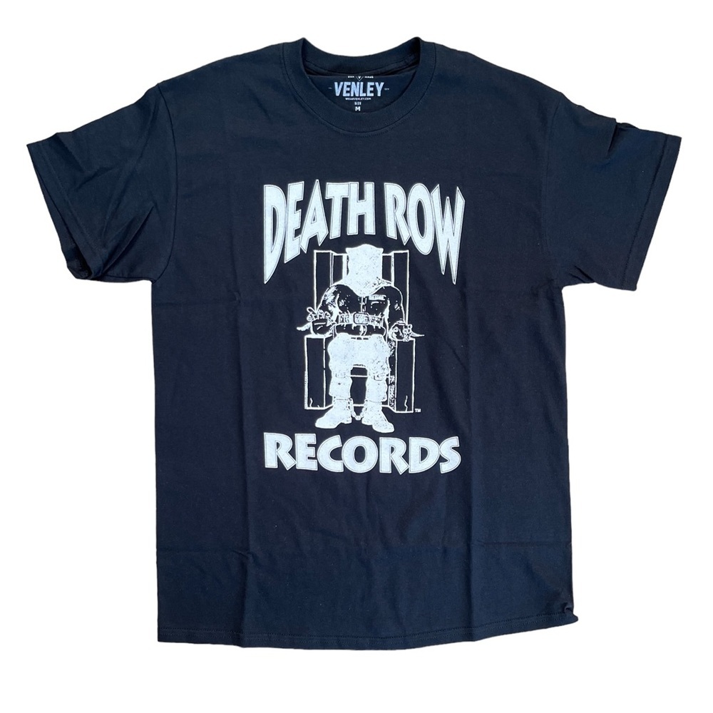 Death row records tee black